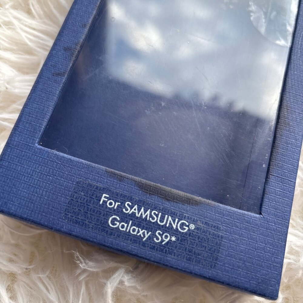 Disney Swarovski Black Mickey Mouse Samsung Galaxy S9 Phone Case New In Box - Picture 10 of 10